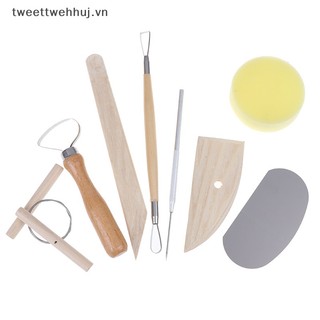 Set 8 Dụng Cụ Tạo Hình Đất Sét Độc Đáo Tiện Dụng