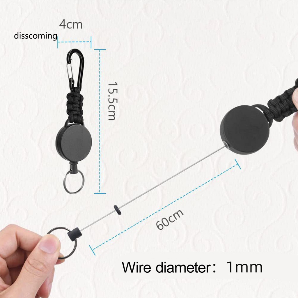 Áo Khoác Dáng Dài In Họa Tiết Cá Tính Trẻ Trung| Set 2 Móc Khóa Có Thể Thu Gọn Siêu Nhẹ 60cm Bằng Dây Thép Đa Năng Chống Thất Lạc