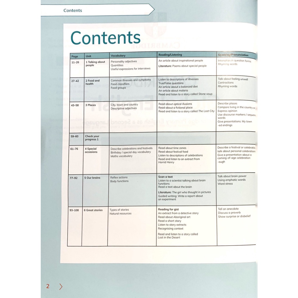 Cam Global English 2e Learner's Book 5 with Digital Access