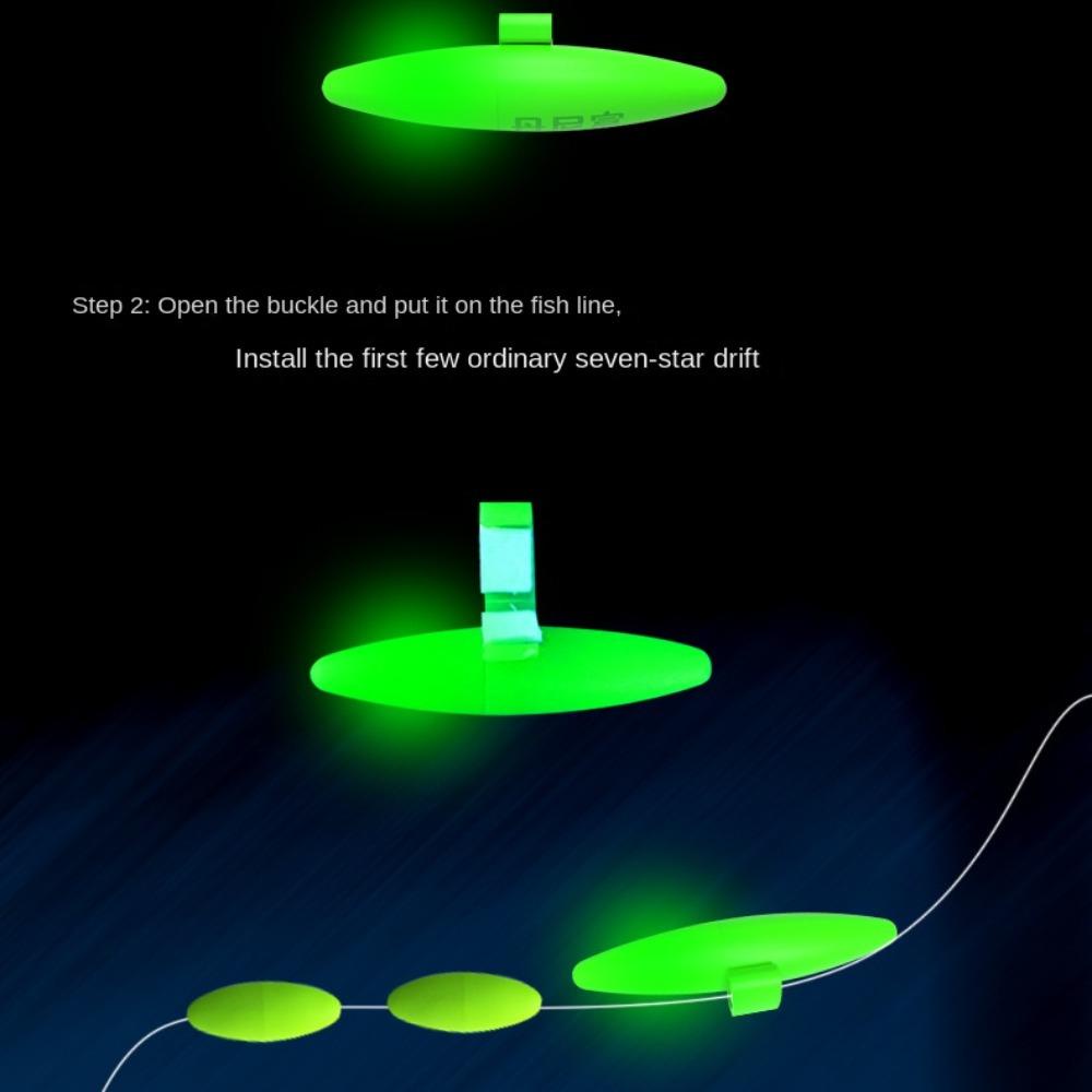 Phao Nổi Câu Cá Ban Đêm 2023 CR311 Sử Dụng Pin Màu Xanh Lá / Đỏ