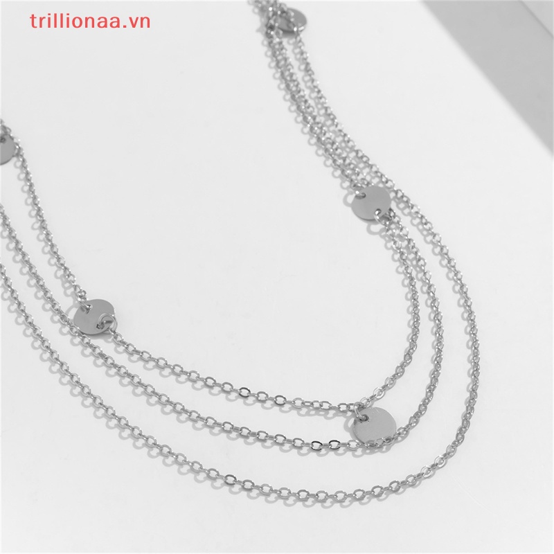 Dây Đeo Hông Nhiều Lớp Đính Kim Sa Phong Cách Boho Thời Trang Cho Nữ