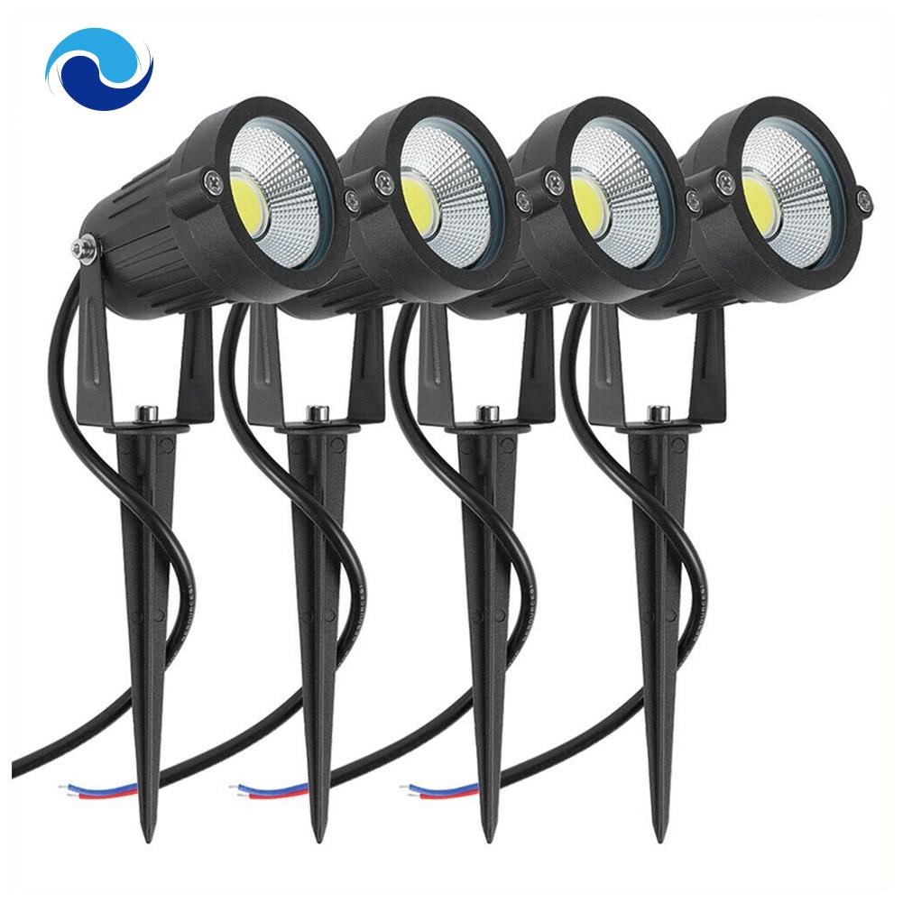 Set 4 Đèn LED Chống Thấm Nước Trang Trí Lối Đi Sân Vườn