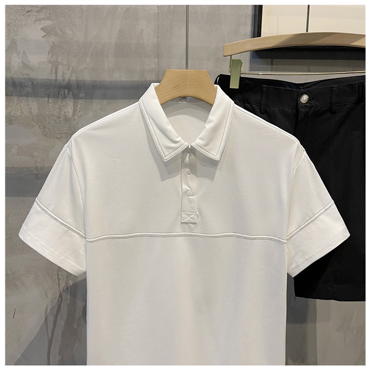 Áo Thun Polo Ngắn Tay Form Rộng Phong Cách Đường Phố Thời Trang Mùa Hè Dành Cho Nam