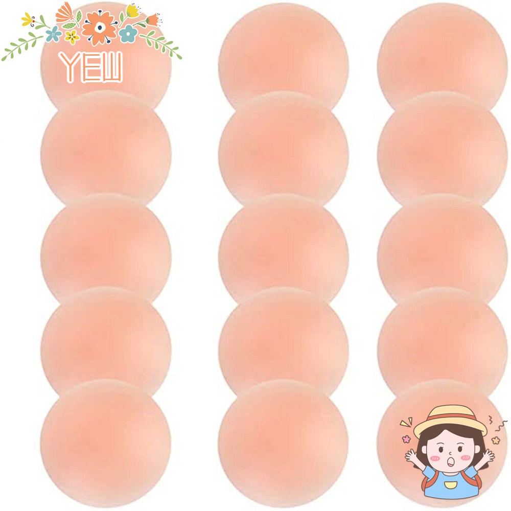 1 Cặp Vỏ Bọc Núm Vú Bằng Silicone Vô Hình Tái Sử Dụng Được Cho