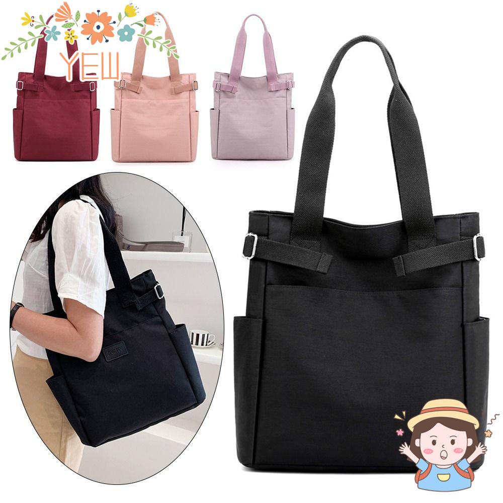 Túi Xách Đeo Vai Bằng Vải Bạt Gọn Nhẹ Sức Chứa Lớn