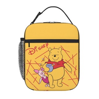 Túi đựng hộp cơm trưa hình gấu pooh dễ thương