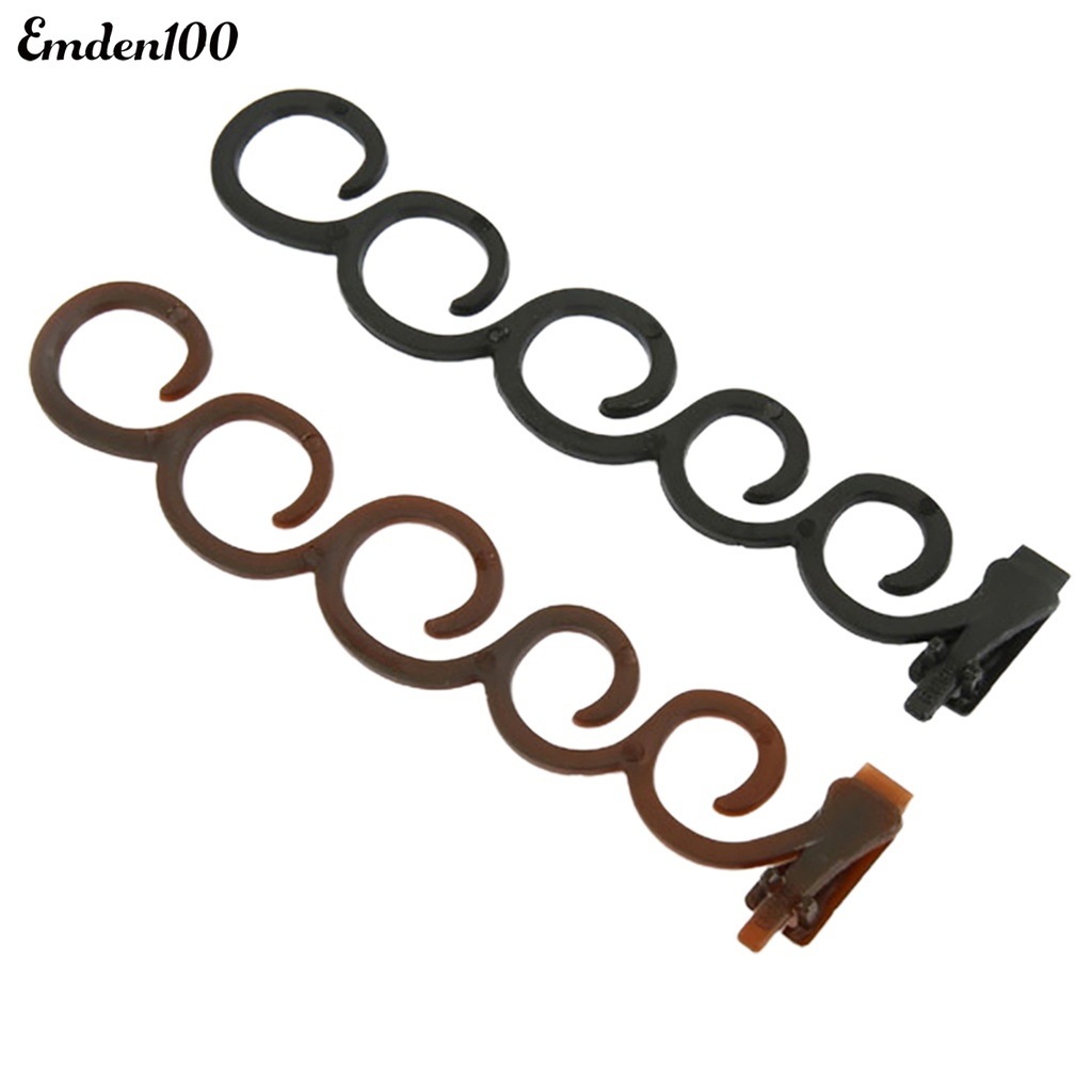 Set 2 Kẹp Xoắn DIY Nhỏ Gọn Có Thể Tái Sử Dụng