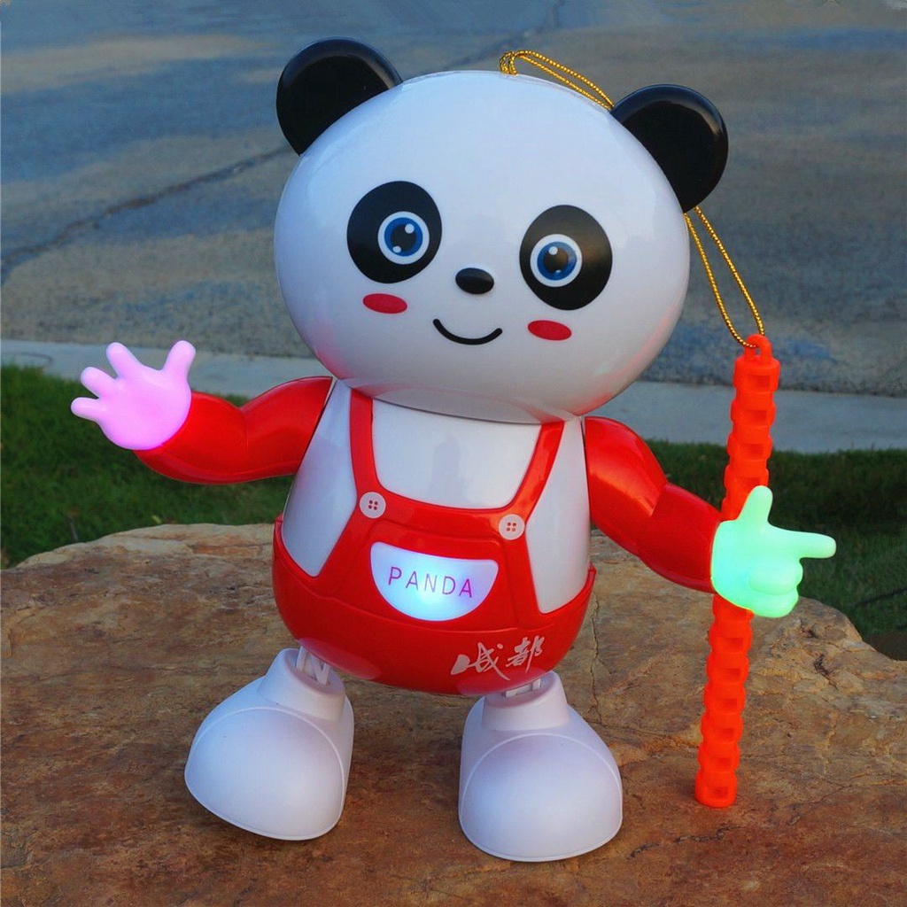 Đèn Lồng Điện Chiếu Hình Gấu Trúc Hoạt Hình 1Gp Nhỏ Gọn Dành Cho Trẻ Em