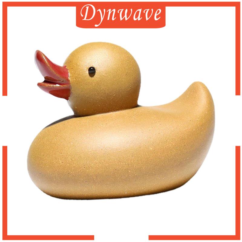 Tượng Vịt Đất Sét Thu Nhỏ Điêu Khắc Thú Cưng / Động Vật Trang Trí Tủ Chạn Khách Ngoài Trời