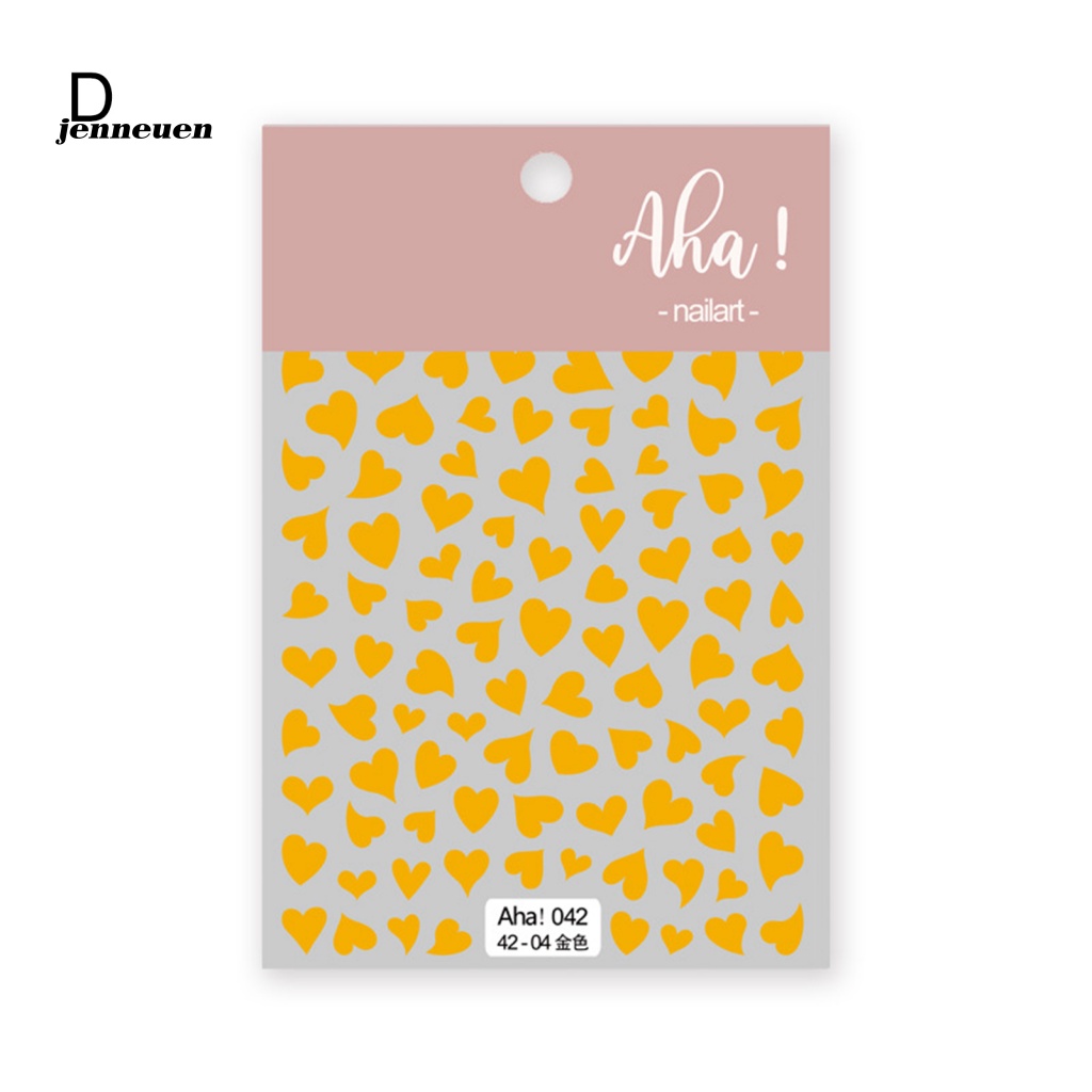 Miếng Dán Trang Trí Móng Tay Nghệ Thuật Tháo Rời Được Tiện Lợi Dành Cho Salon