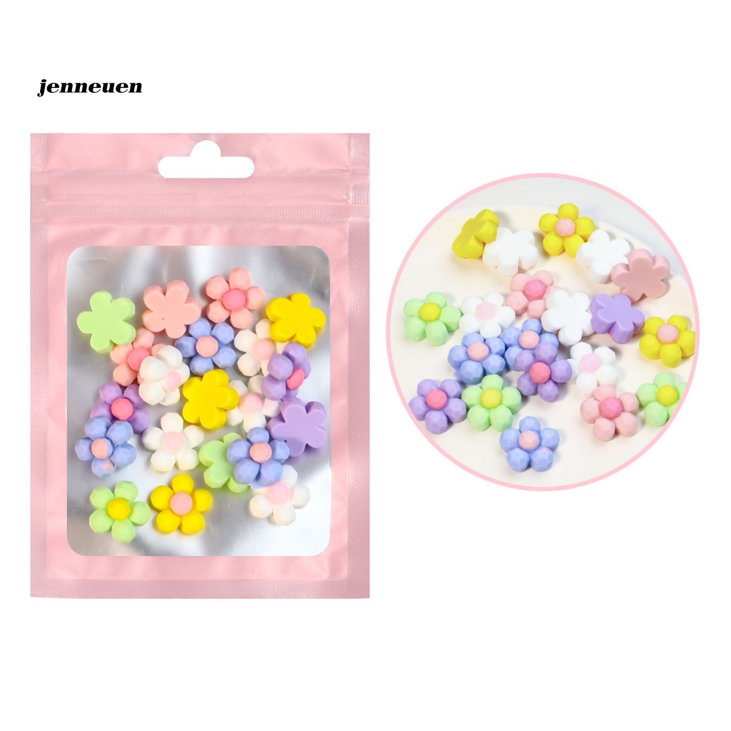 Set 20 Phụ Kiện Trang Trí Móng Tay Mini Hình Động Vật Dễ Thương Màu Sắc