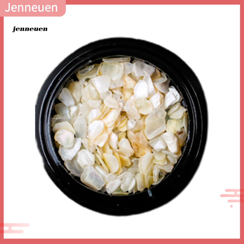 1 Hộp Phụ Kiện Trang Sức Trang Trí Móng Tay Nhiều Màu Mini Dễ Tẩy Vỏ Sò Siêu Mỏng