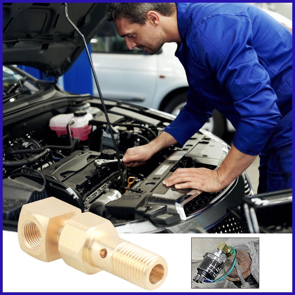 Đầu Nối Chuyển Đổi Áp Suất Nhiên Liệu Cho M12 X 1.25 Sang 1 / 8-27 robpvn