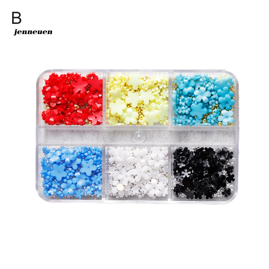 Phụ Kiện Trang Trí Móng Tay Hình Hoa Nhỏ Dễ Thương Sáng Tạo