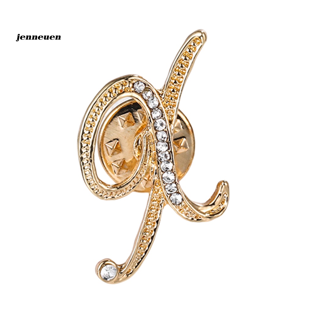 Ghim Cài Áo Hình 26 Chữ Cái Tiếng Anh Chống Rỉ Sét