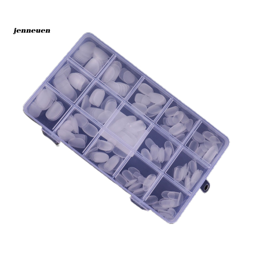 Bộ 300 Móng Tay Giả 15 Ngăn Dạng Nhấn Tiện Dụng