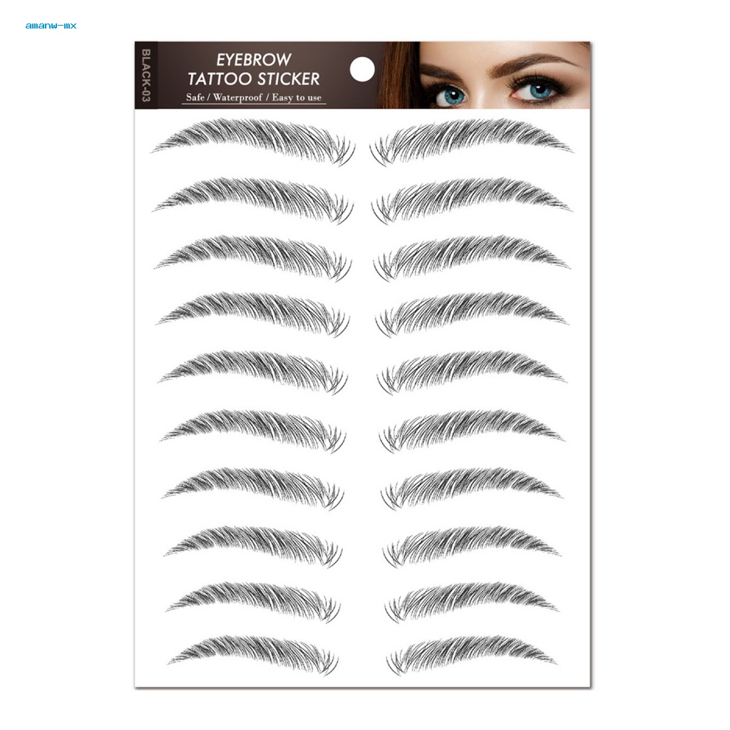 Bộ Thước Kẻ Lông Mày Dùng Một Lần Chống Thấm Nước Chuyên Nghiệp