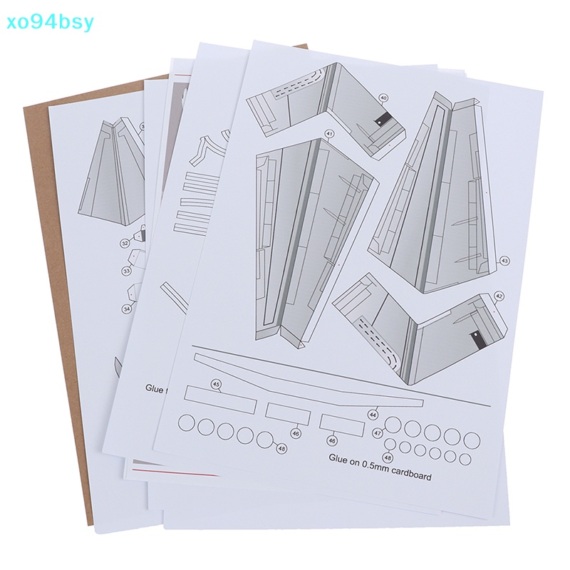 Mô Hình Máy Bay 3D Tự Lắp Ráp 737-800 Tỉ Lệ 1: 100 XO94BSY