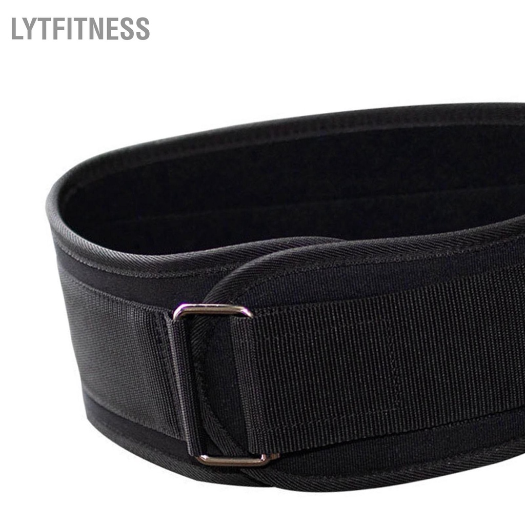 LYTFitness Đai nâng tạ bảo vệ eo có thể điều chỉnh hỗ trợ sức mạnh Dây thắt lưng cho dục thao