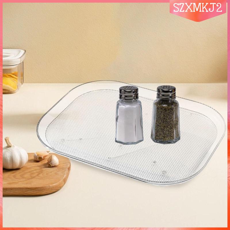 Khay Đựng Gia Vị Có Giác Hút Đa Chức Năng Tiết Kiệm Không Gian