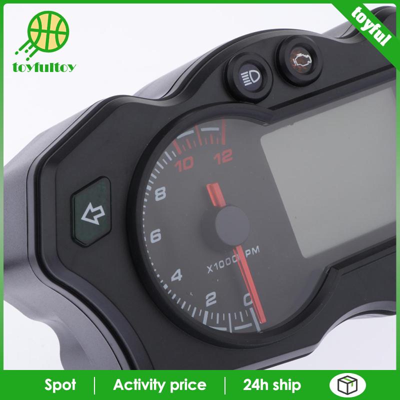 Đồng Hồ Đo Tốc Độ Điện Tử 7 Màu Sắc 12000RPM