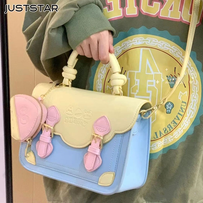 Túi Đeo Chéo Phong Cách Preppy Thời Trang Dễ Phối Đồ