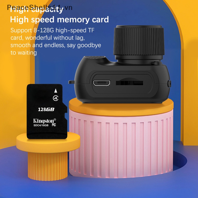 Camera Hành Trình Mini CMOS 1080p Phong Cách Vintage Nhỏ Gọn Tiện Dụng