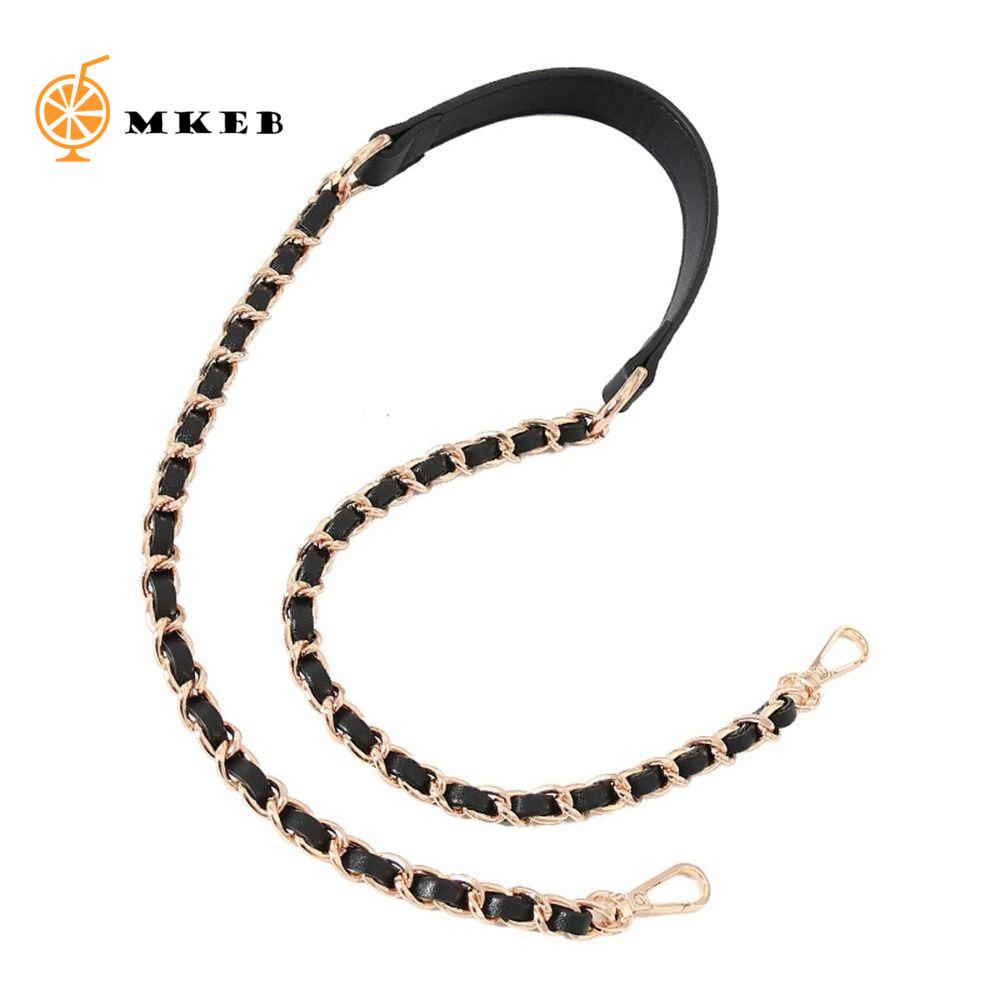 Dây Xích Đeo Túi Xách Bằng Da PU Có Thể Tháo Rời Thời Trang