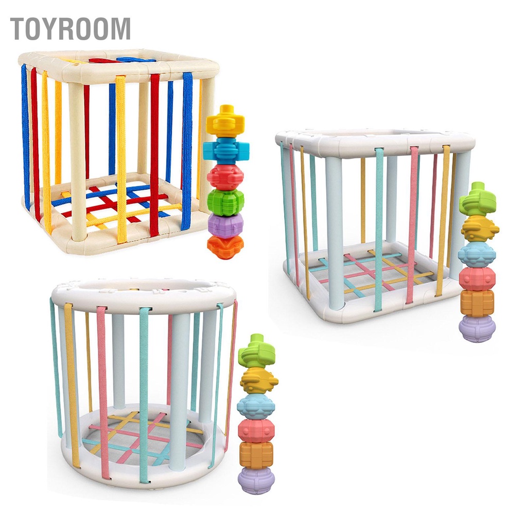 Có thể bán buôn Đồ chơi Montessori cảm giác cho bé Nhận biết màu sắc và hình dạng đào tạo kỹ năng vận động trẻ mới đi ToyRoom Hàng giao ngay