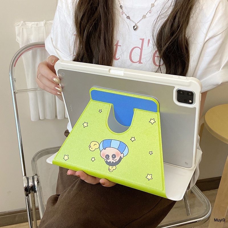 Bao Da Máy Tính Bảng In Hình Shin-chan Thời Trang Cho Ipad 10.2 Ipad 10Th Mini 6 Ipad 9.7 Air 10.9 Pro 11 / Ipad 12.9 Ipad 9Th Ốp