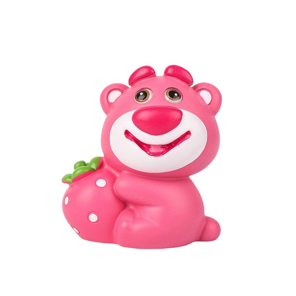 Daiga Mô Hình Gấu Dâu Tây Bằng Nhựa resin Dễ Thương Để Bàn Trang Trí