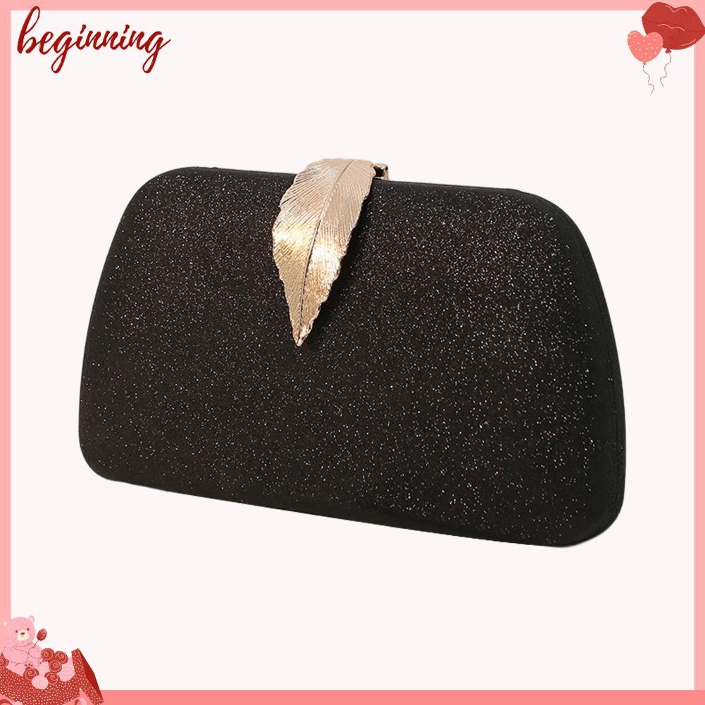 ✿ Bắt Đầu ✿ Ví Cầm Tay Phối Dây Xích Thời Trang 2023 Dành Cho Nữ