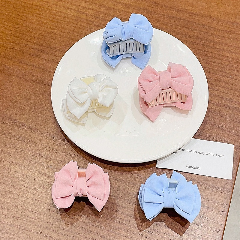 Kẹp Tóc Hình Nơ Nhiều Màu Sắc Ngọt Ngào Phong Cách Hàn Quốc Dễ Thương Dành Cho Bé Gái