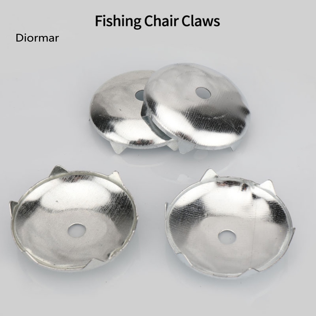 Dm-1 Bộ Bàn Chân Ghế Câu Cá 8cm Bằng Kim Loại Chịu Lực Mạnh Chống Ăn Mòn