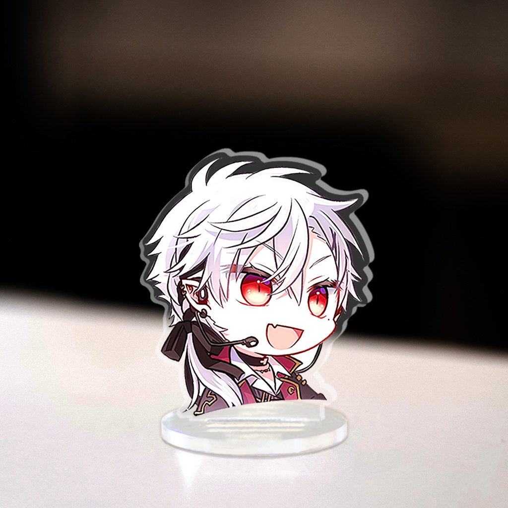 Mô hình Mini Vtuber Shoto Hololive Gawr Gura Virtual Youtuber Nhật Bản trang trí góc học tập cao 3cm