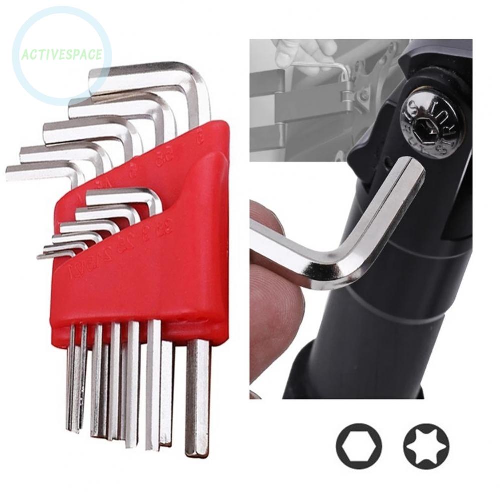 ⚡READYSTOCK⚡Hex Wrench Kit Double End 5/8/11pcs Hex Key Brand New L Type Hex Wrench