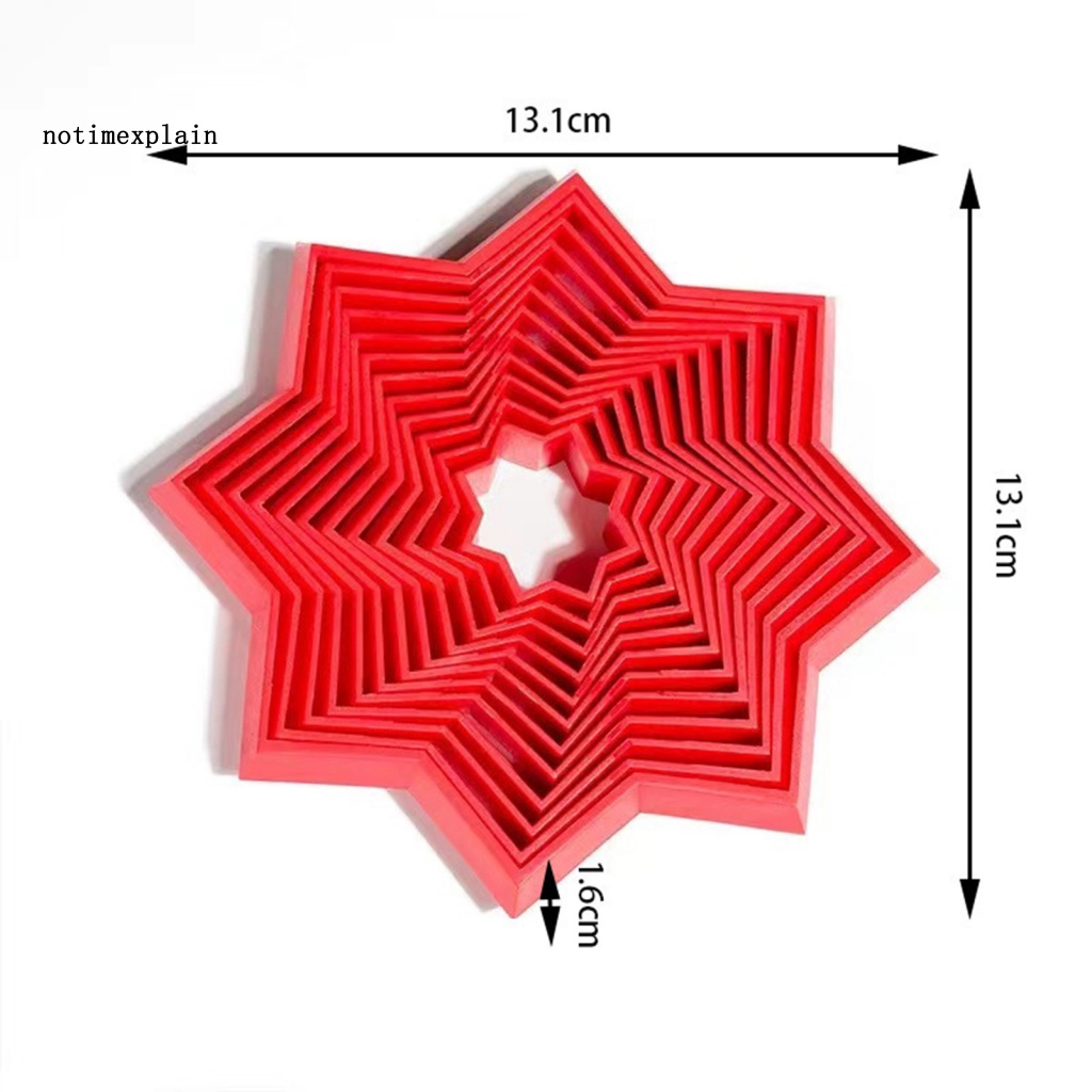 Đồ Chơi Ngôi Sao 3D Bằng Nhựa Giúp Giảm Căng Thẳng