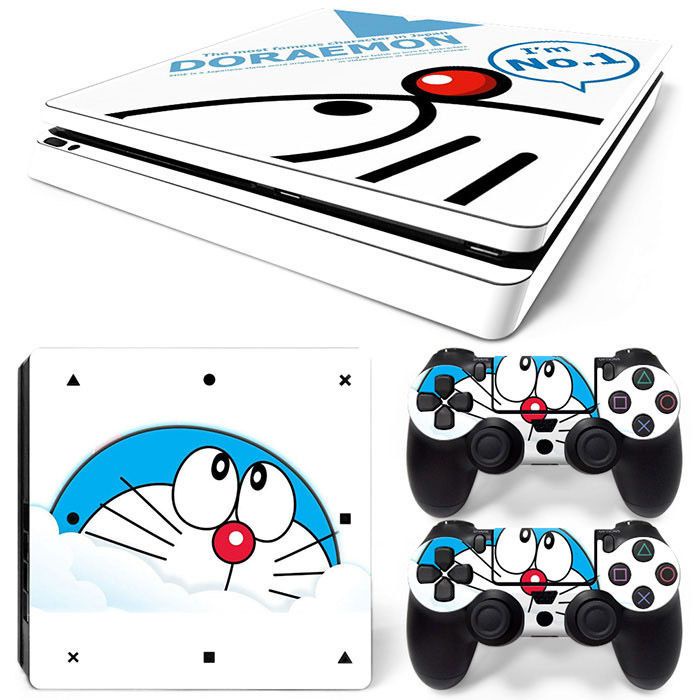 Miếng Dán Mỏng Họa Tiết Hoạt Hình Trang Trí Tay Cầm Chơi Game PS4 PS4