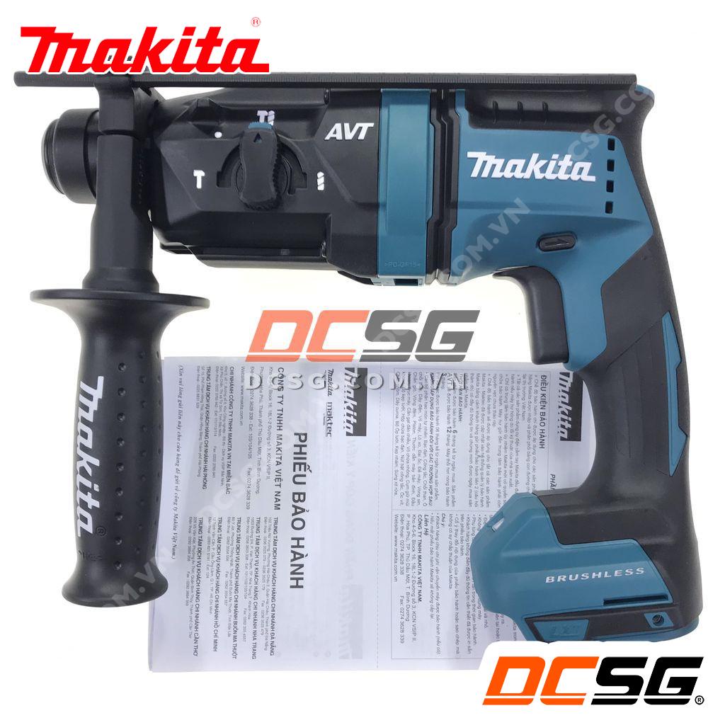 Máy khoan bê tông dùng pin 18V Makita DHR182Z (thân máy tách bộ) | DCSG