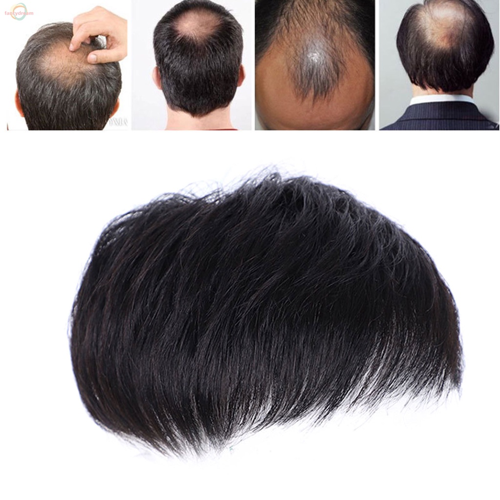 Bộ Tóc Giả Ngắn Thoáng Khí Thời Trang Cho Nam