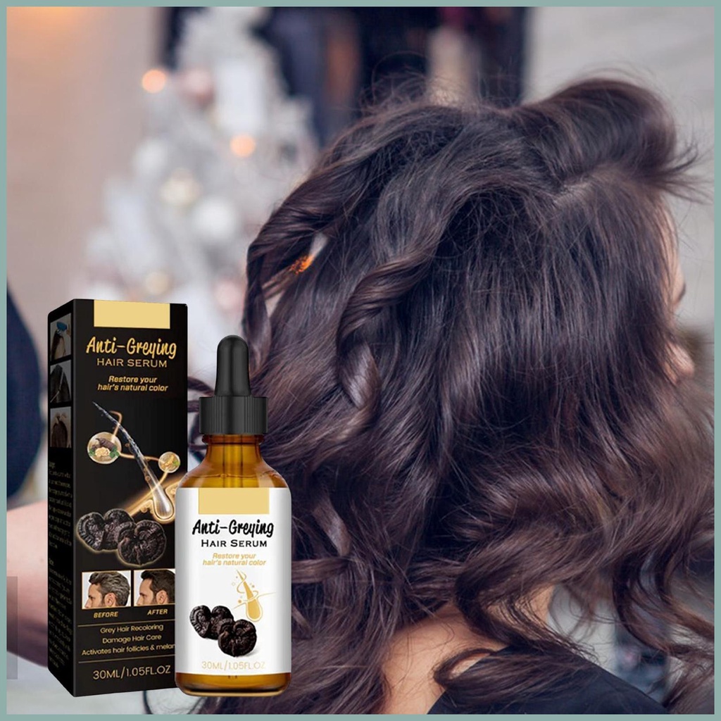 Tinh Chất Dưỡng Tóc Màu Đen Chống Gàu Cho Tóc Đen Tự Nhiên yunvn yunvn