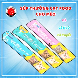 Súp thưởng cat food liebao giá rẻ cho mèo 15g