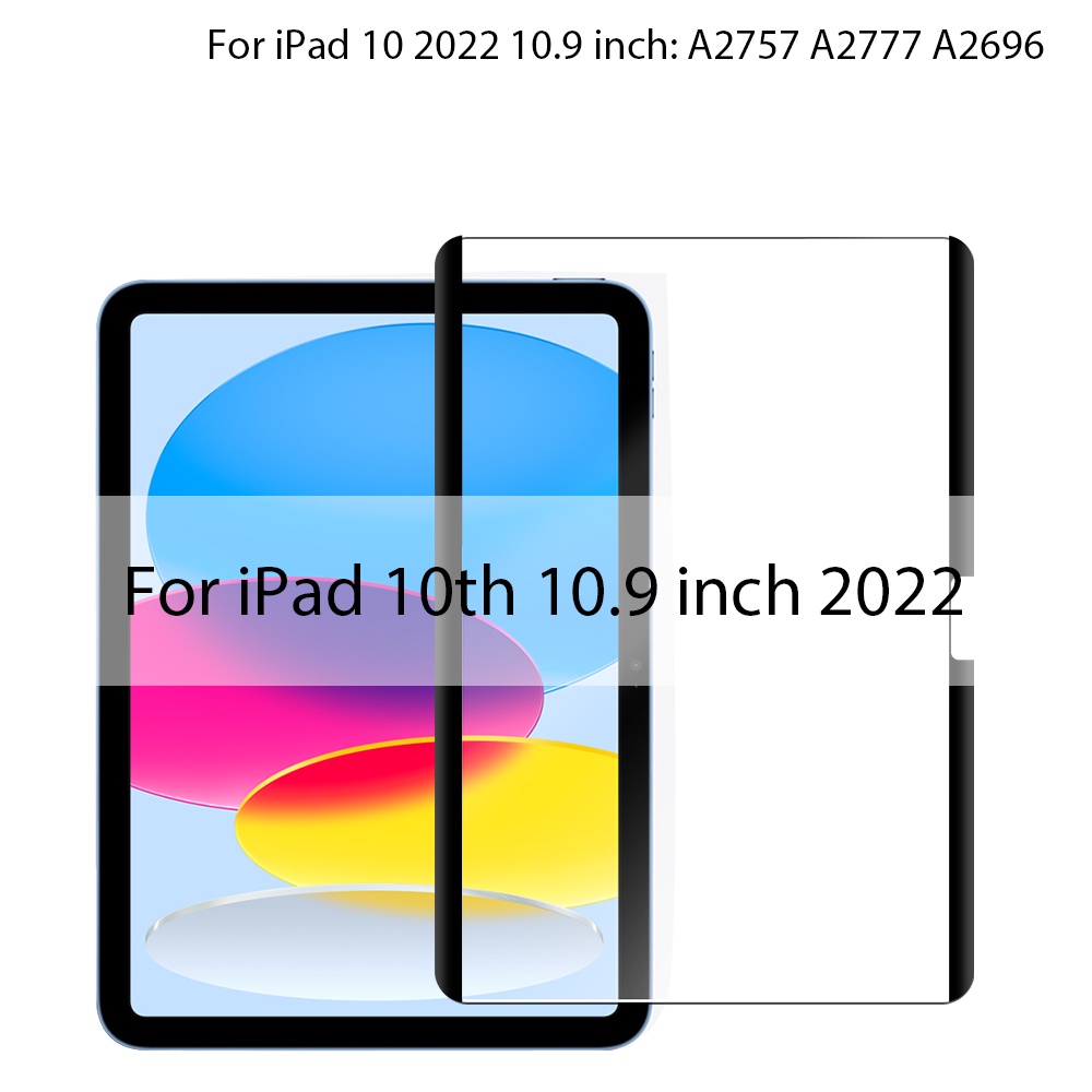 Đối với ipad pro 11 12.9 6th air 5 4 3 2022 bảo vệ màn hình từ tính cho ipad 9 thế hệ thứ 10 mini 6 10.2 9.7 like paper film