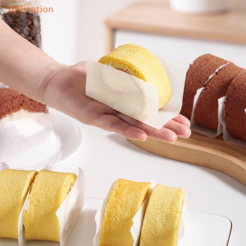 100 Tờ giấy gói bánh/nướng ELEBUY chống thấm dầu dùng trang trí