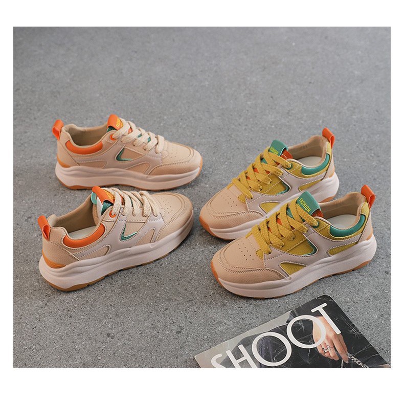 HONGXINJIE giày thể thao  nữ giày nữ  Xu hướng thời trang thể thao 2023  072714