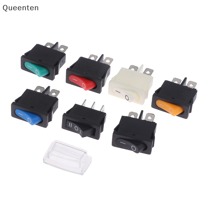 Set 5 Công Tắc Bật / Tắt KCD1-110 9.5x21mm 2 Pin