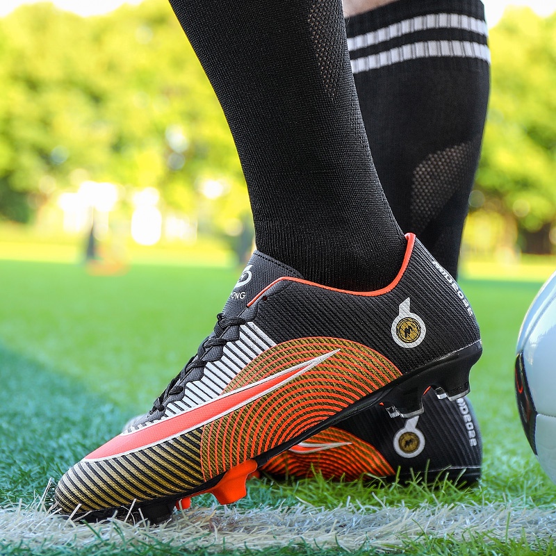 Giày Thể Thao Đá Banh Sân Cỏ Tf / fg Chống Trượt Chuyên Nghiệp Cho Bé