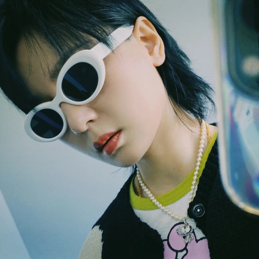 Kính Mát Gọng Oval Phong Cách Retro Thời Trang Cho Nữ