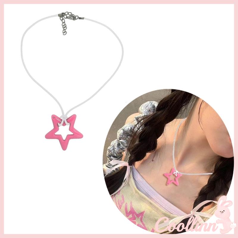 Vòng cổ Choker Mặt Ngôi Sao Năm Cánh Ngọt Ngào Cho Nam Và Nữ