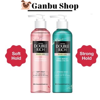Gel tạo kiểu tóc double rich giữ nếp tự nhiên, dưỡng tóc như ý 250ml